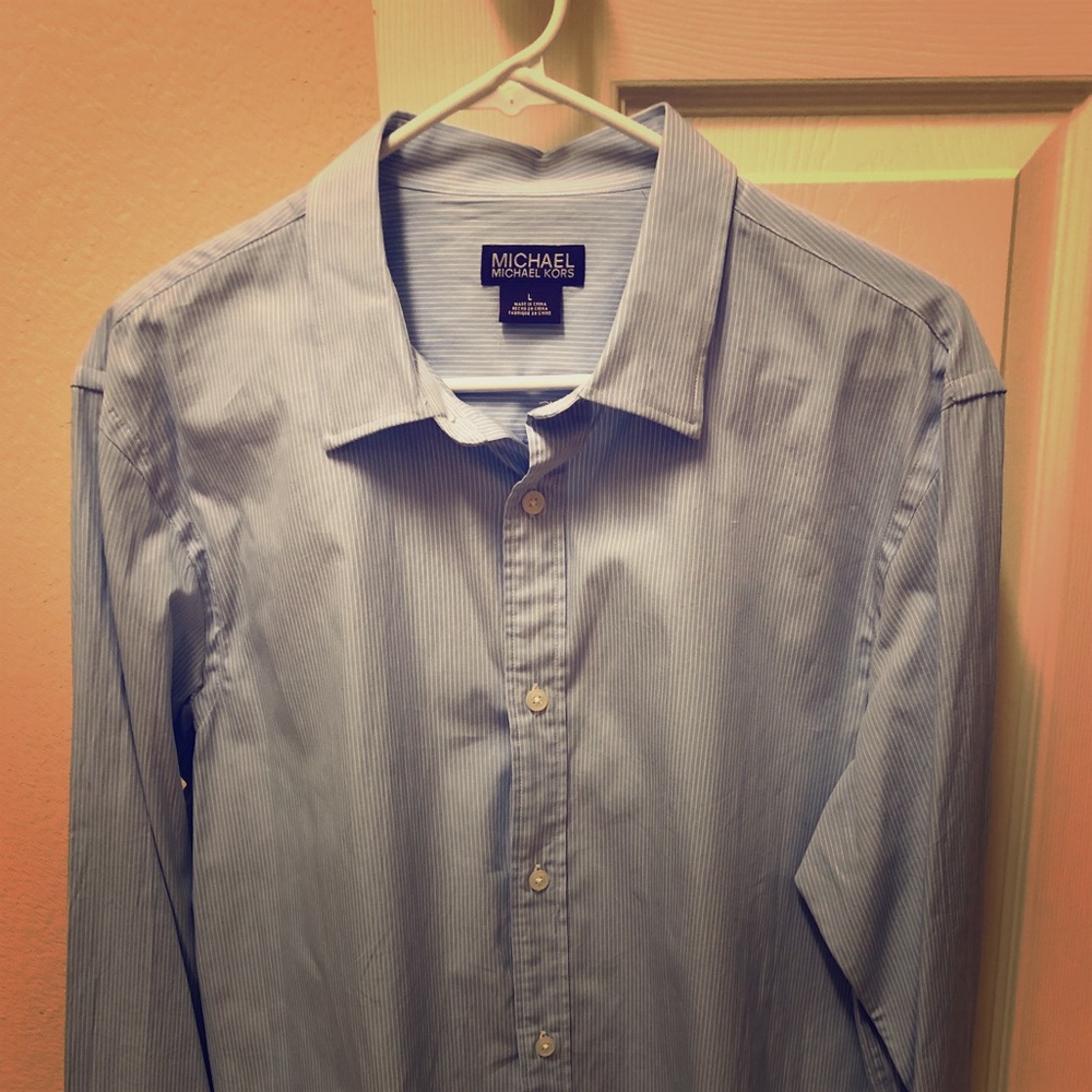 Men’s Michael Kors Button-Down Shirt